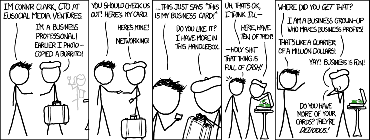 XKCD Networking comic