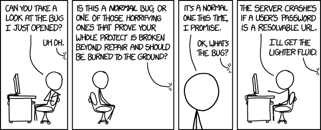 This is exactly the kind of bugs we regularly faced at my first large-scale software project.