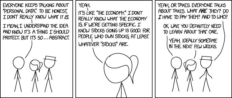 Do I just leave money in my mailbox? How much? How much money do they need, anyway? I guess it probably depends how the economy is doing. If stocks go up, should I leave more money in my mailbox or less?