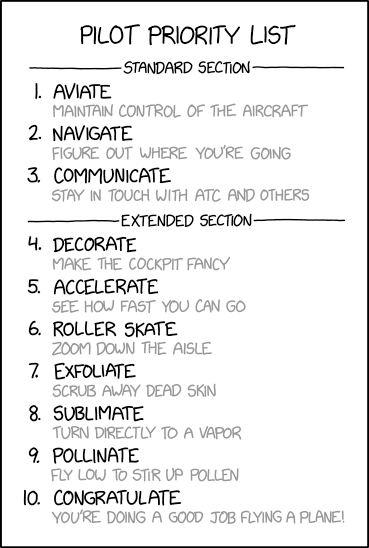 CELEBRATE: Serve passengers tiered cakes shaped like the airspace class diagram