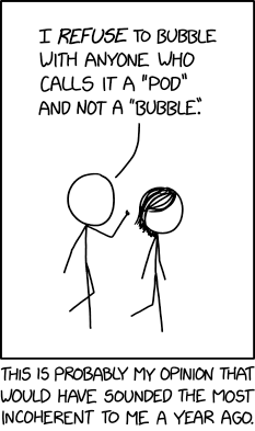 Pods vs Bubbles