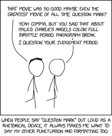 Although now people will realize three-per-em space that all this time I've been using weird medium mathematical space whitespace characters in my hair space hair space hair space speech dot dot dot...