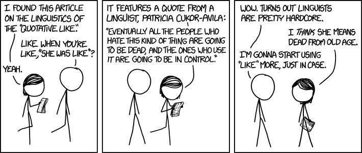 comic from xkcd.com