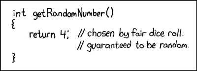A real fair random number generator