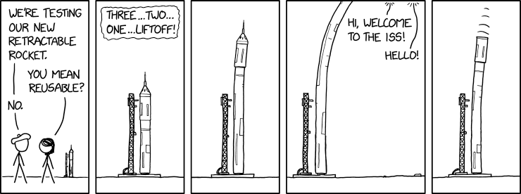Retractable Rocket