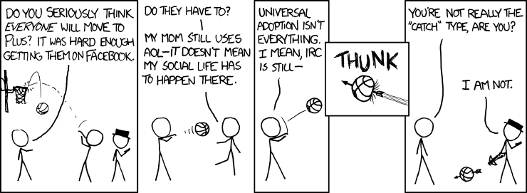 XKCD: Google+ Speculation