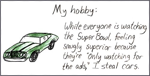 The Super Bowl is actually an elaborate ruse, concocted by a shadowy group in the mid sixties for this purpose.  The 'watch it for the ads' addition was a master stroke.