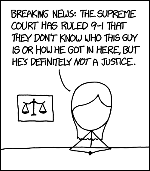 xkcd: Supreme Court