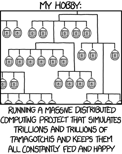 the Singularity happened, but not to us