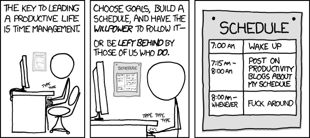 XKCD Time Management