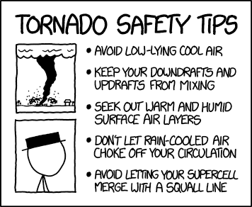 It's a myth that you can never cross mountains safely, but be sure you understand how the climatic situation there will affect your parent thunderstorm.