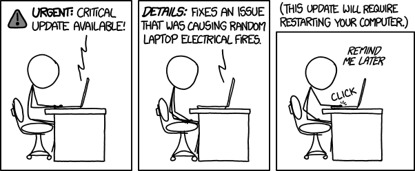 xkcd comic update