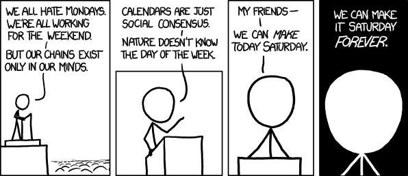 xkcd: Weekend