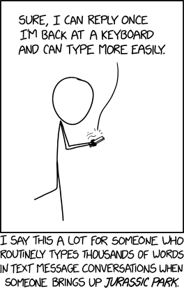 [after typing 1,500 words on feathered dinosaurs, paleontology, sexism, lava, and dinosaurs as animals rather than movie monsters] Sorry to cut it short, I'm on my phone. When I'm back at a keyboard, I can give you another 5,000 words.