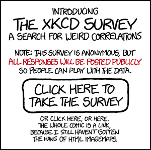 xkcd Survey